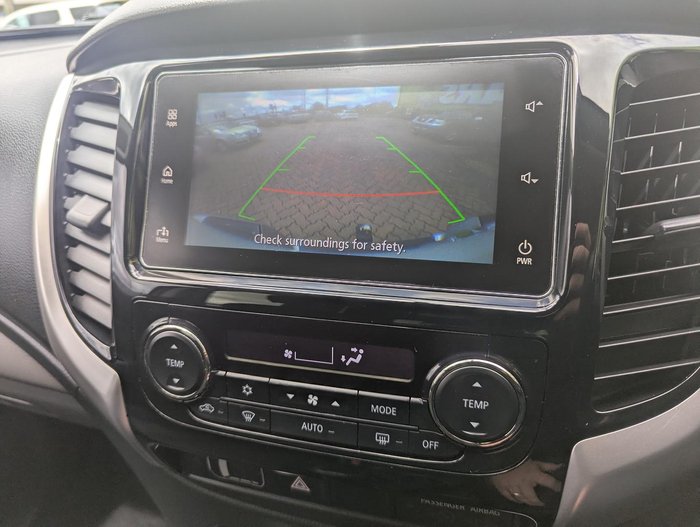 2017 Mitsubishi Triton GLS MQ MY17 4X4 Dual Range White