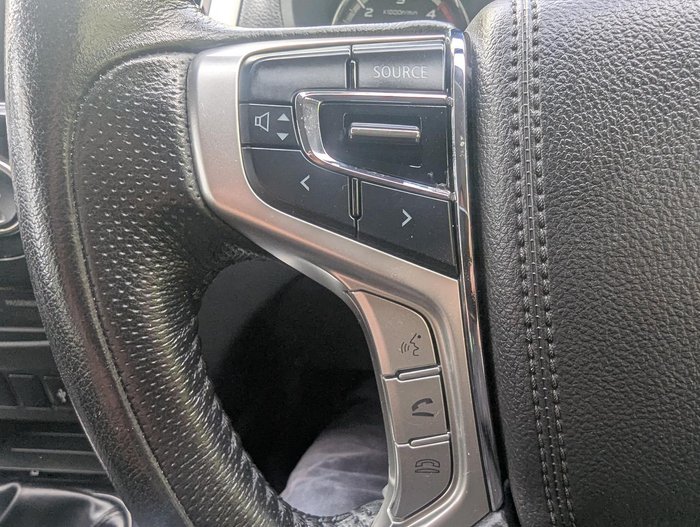 2017 Mitsubishi Triton GLS MQ MY17 4X4 Dual Range White