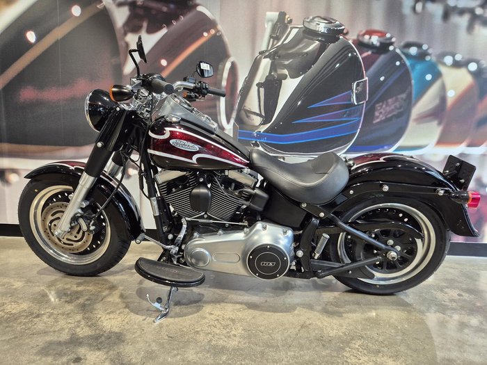 2014 Harley-Davidson Fat Boy Lo 1690 (FLSTFB) Softail Black