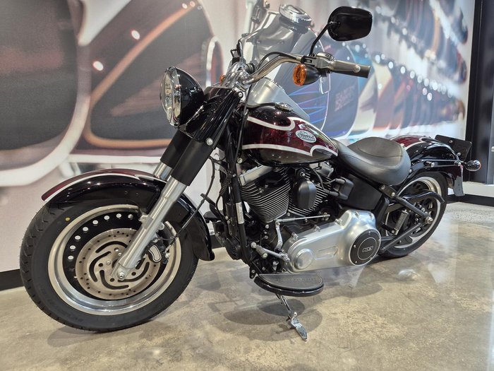 2014 Harley-Davidson Fat Boy Lo 1690 (FLSTFB) Softail Black