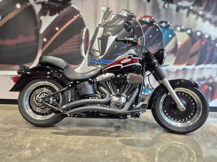 2014 Harley-Davidson Fat Boy Lo 1690 (FLSTFB) Softail Black