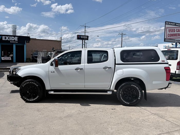2013 Isuzu D-MAX LS High Ride MY12 4x2 Splash White