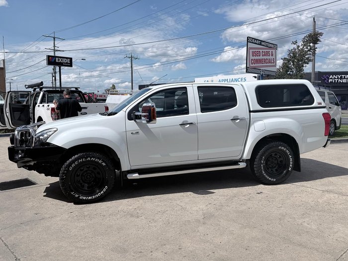 2013 Isuzu D-MAX LS High Ride MY12 4x2 Splash White