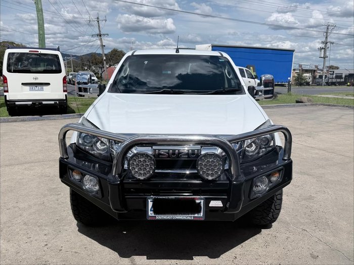 2013 Isuzu D-MAX LS High Ride MY12 4x2 Splash White