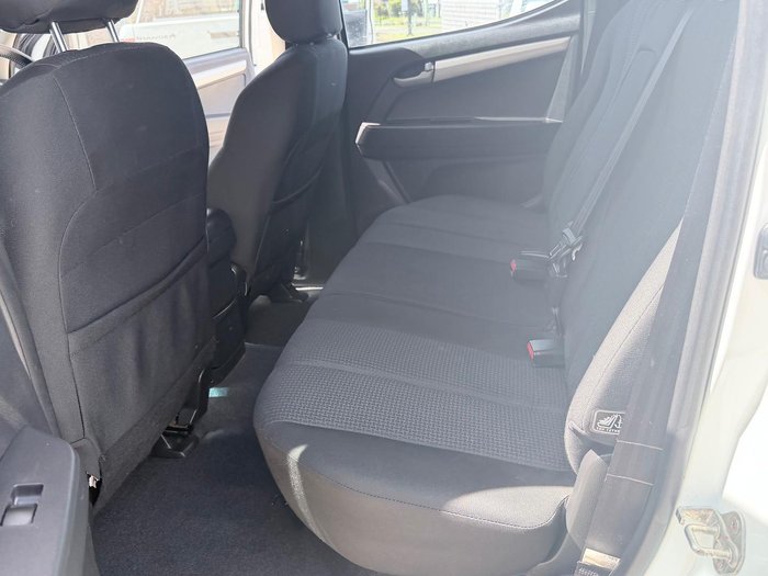 2013 Isuzu D-MAX LS High Ride MY12 4x2 Splash White