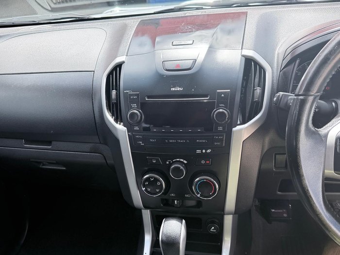 2013 Isuzu D-MAX LS High Ride MY12 4x2 Splash White