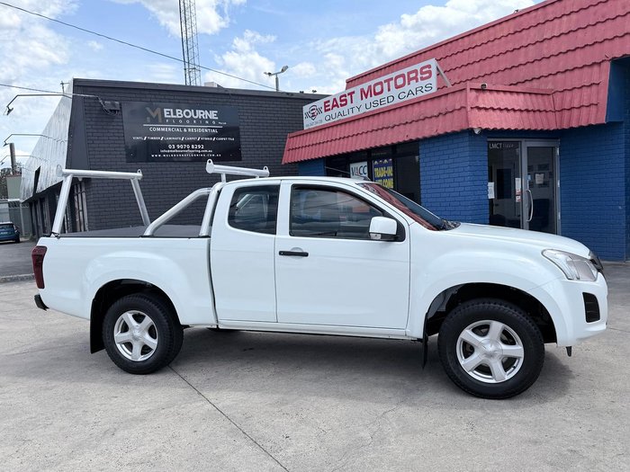 2018 Isuzu D-MAX SX High Ride MY18 4x2 Splash White