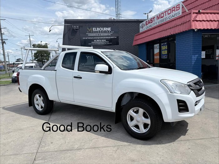2018 Isuzu D-MAX SX High Ride MY18 4x2 Splash White