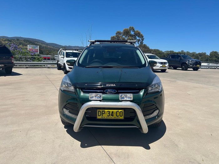 2015 Ford Kuga Trend TF MkII MY16 AWD Green Instinct