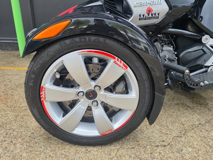 2015 BRP SPYDER F3 (SM6) BLACK