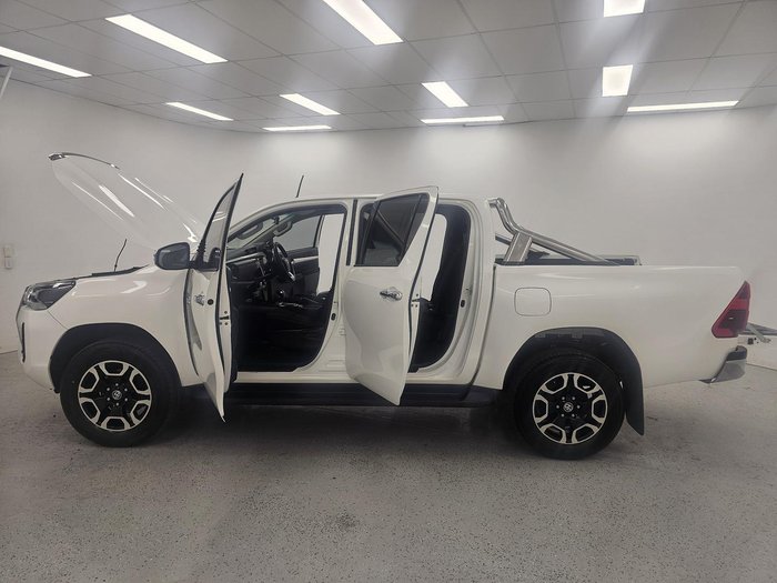 2021 Toyota Hilux SR5 GUN126R 4X4 Dual Range Glacier White