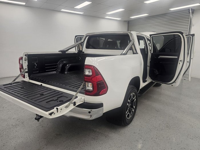 2021 Toyota Hilux SR5 GUN126R 4X4 Dual Range Glacier White