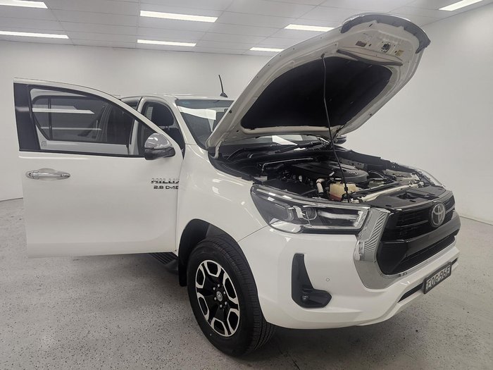 2021 Toyota Hilux SR5 GUN126R 4X4 Dual Range Glacier White