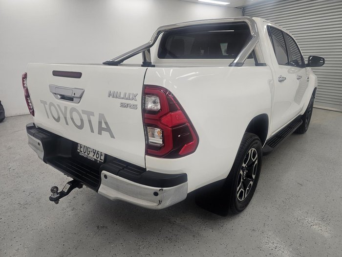 2021 Toyota Hilux SR5 GUN126R 4X4 Dual Range Glacier White