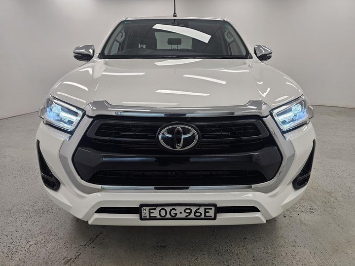 2021 Toyota Hilux SR5 GUN126R 4X4 Dual Range Glacier White