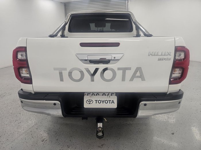 2021 Toyota Hilux SR5 GUN126R 4X4 Dual Range Glacier White