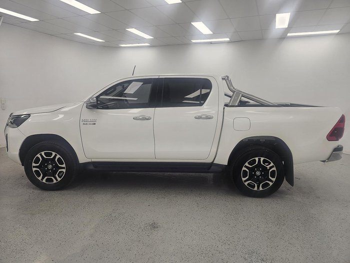 2021 Toyota Hilux SR5 GUN126R 4X4 Dual Range Glacier White
