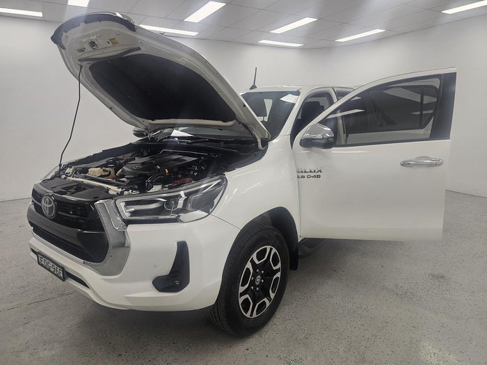 2021 Toyota Hilux SR5 GUN126R 4X4 Dual Range Glacier White
