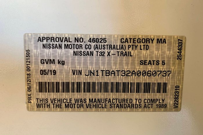 2019 Nissan X-TRAIL ST