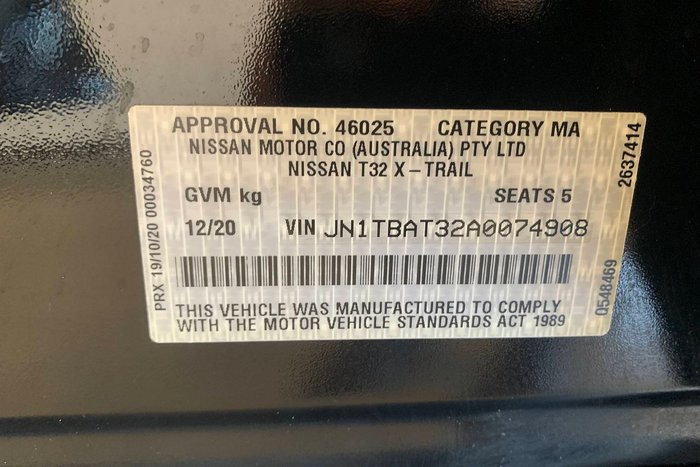 2020 Nissan X-TRAIL ST