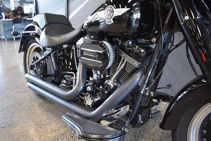 2017 Harley-davidson FLSTFBS FAT BOY S BLACK