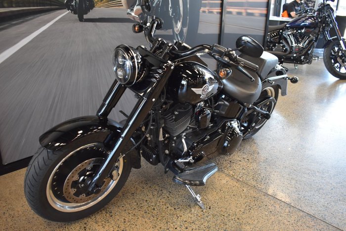 2017 Harley-davidson FLSTFBS FAT BOY S BLACK