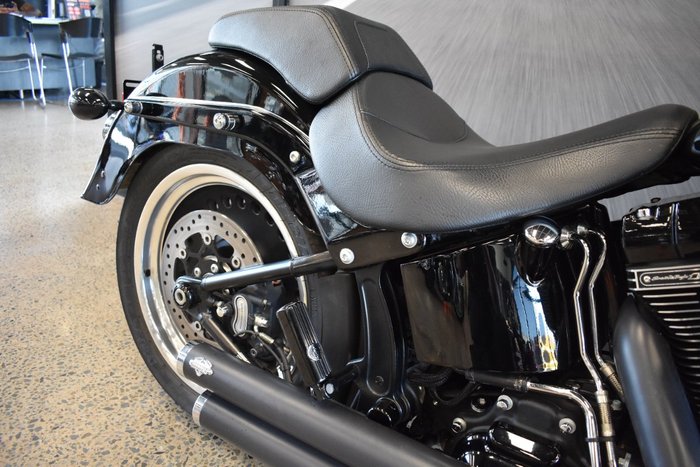 2017 Harley-davidson FLSTFBS FAT BOY S BLACK