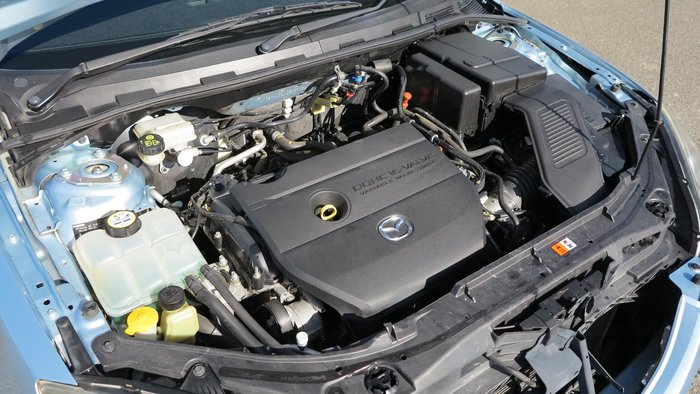 2007 Mazda 3 Maxx BK Series 2 Icy Blue