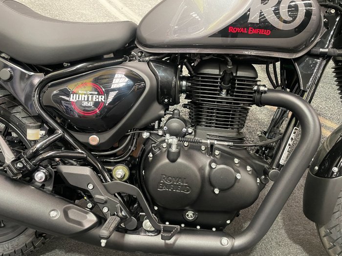 2025 Royal Enfield HUNTER 350 DAPPER GREY
