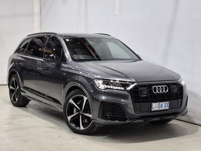 2021 Audi Q7 55 TFSI S line 4M MY21 Four Wheel Drive Daytona Grey Pearl