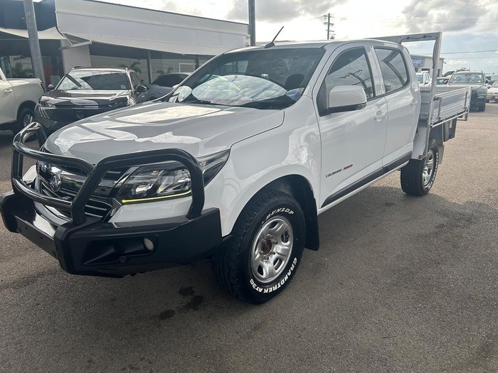 2018 Holden Colorado LS RG MY19 4X4 Dual Range Summit White
