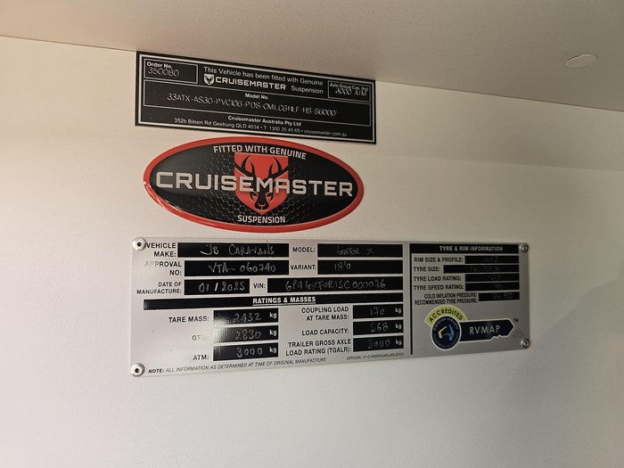 2025 JB Caravans Gator X Family Bunk