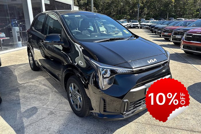 2025 Kia Picanto Sport JA PE2 Aurora Black (ABP)