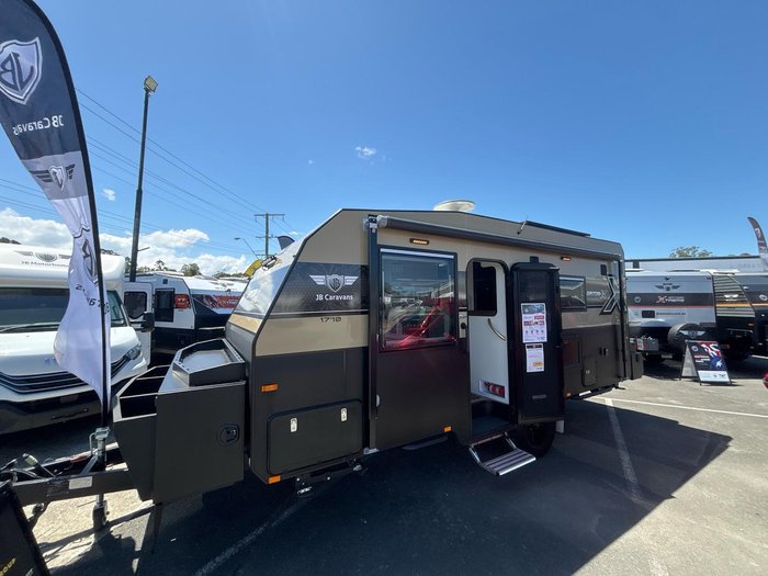 2025 JB Caravans Gator X Front Door