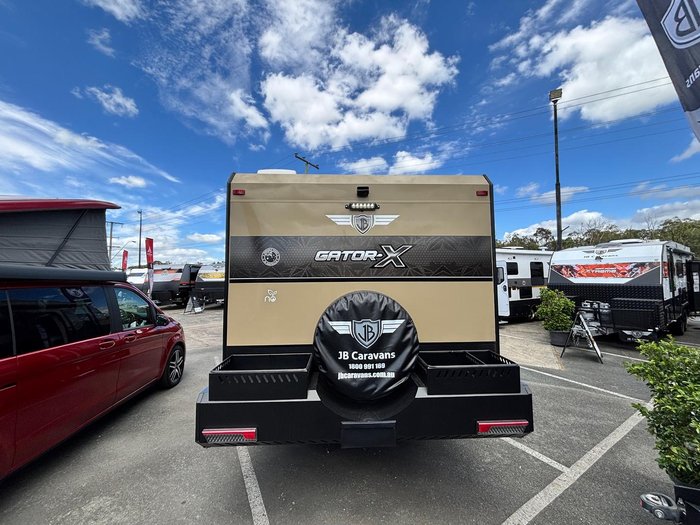 2025 JB Caravans Gator X Front Door