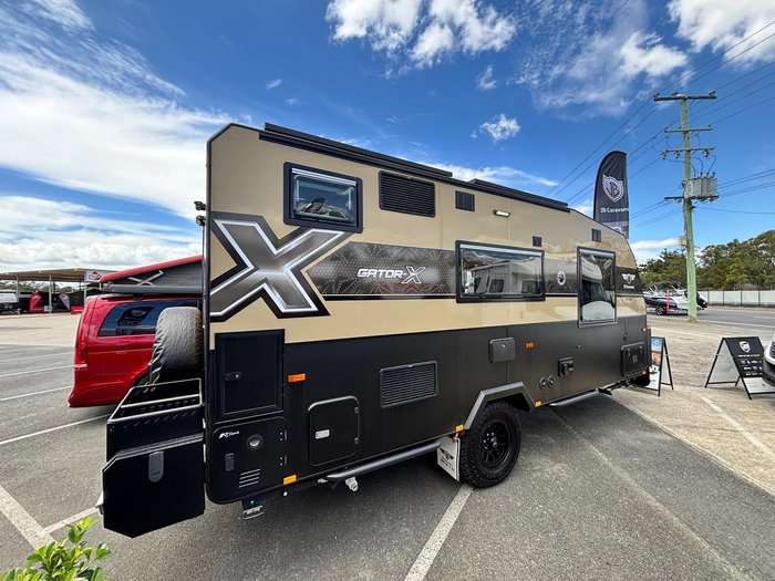 2025 JB Caravans Gator X Front Door