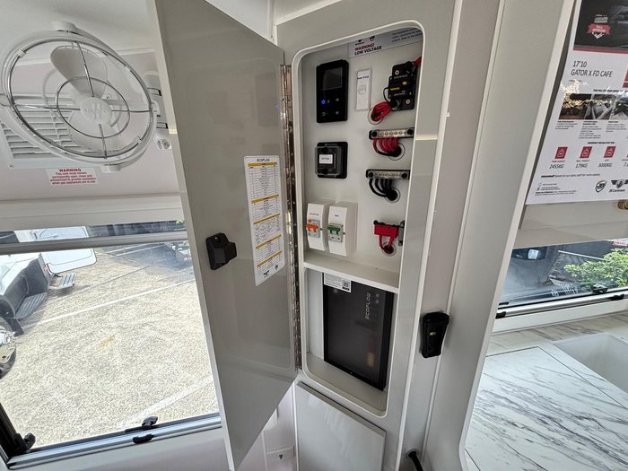 2025 JB Caravans Gator X Front Door