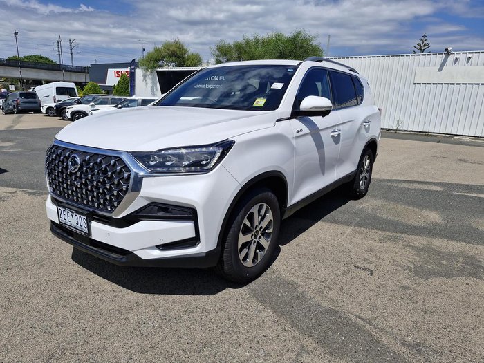 2025 KGM Rexton Ultimate Y461 MY26 4X4 Dual Range Pearl White
