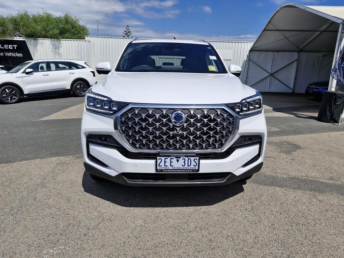 2025 KGM Rexton Ultimate Y461 MY26 4X4 Dual Range Pearl White
