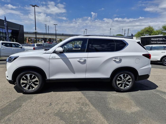 2025 KGM Rexton Ultimate Y461 MY26 4X4 Dual Range Pearl White