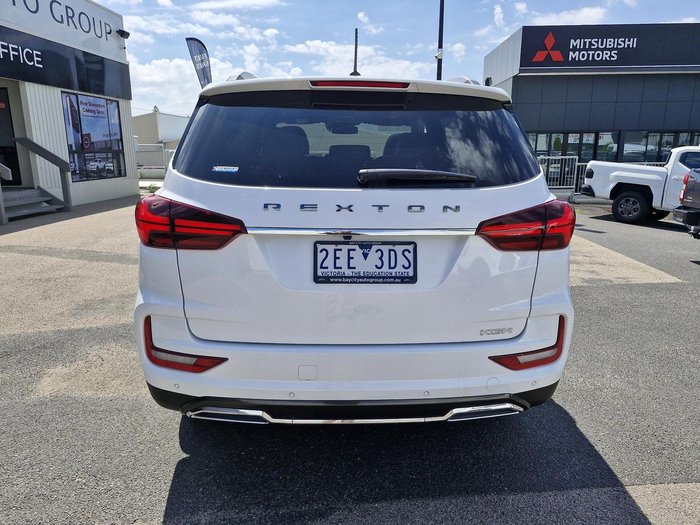 2025 KGM Rexton Ultimate Y461 MY26 4X4 Dual Range Pearl White