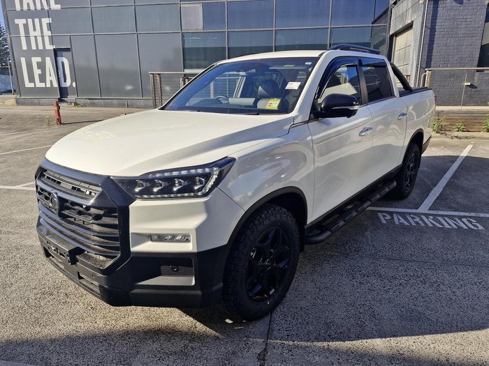 2025 KGM Musso Ultimate Q261 MY26 4X4 Dual Range Grand White