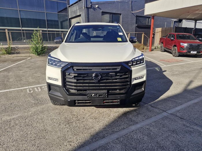 2025 KGM Musso Ultimate Q261 MY26 4X4 Dual Range Grand White