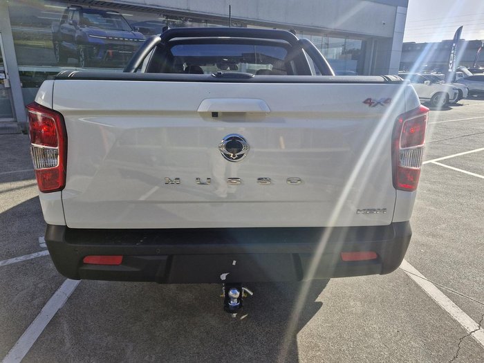 2025 KGM Musso Ultimate Q261 MY26 4X4 Dual Range Grand White