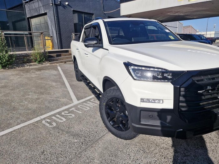 2025 KGM Musso Ultimate Q261 MY26 4X4 Dual Range Grand White