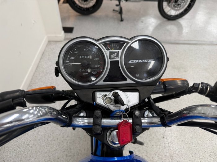 2017 Honda CB125E Blue