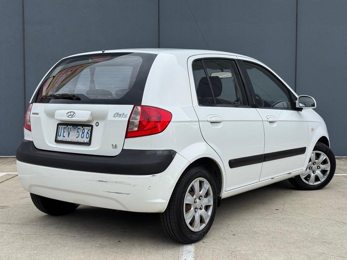2006 Hyundai Getz TB MY06 Noble White