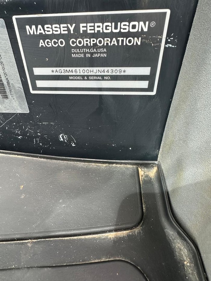 2017 Massey Ferguson 4610