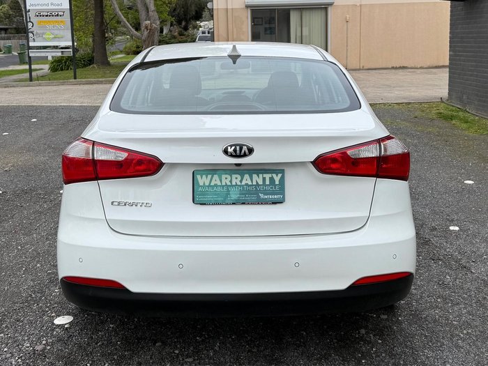 2015 Kia Cerato S YD MY15 White