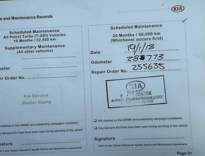 2015 Kia Cerato S YD MY15 Clear White